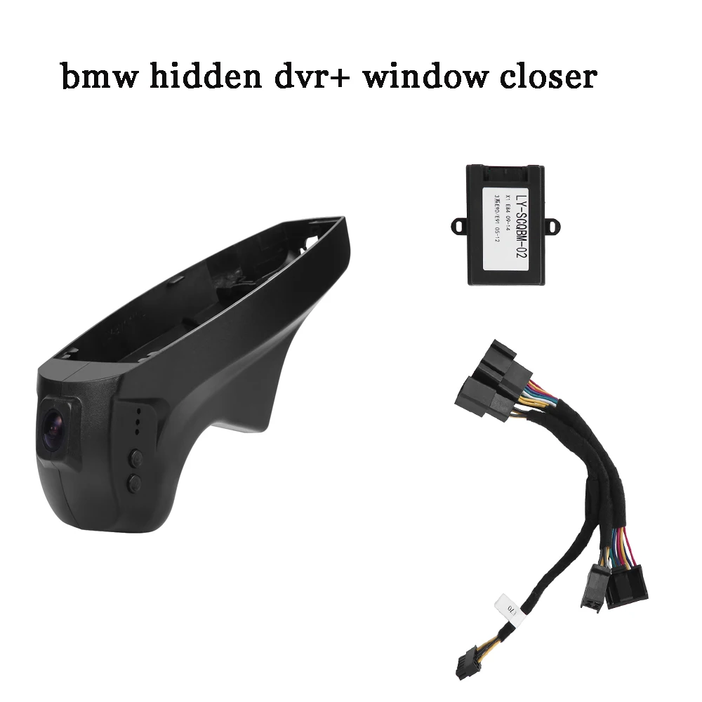 PLUSOBD wifi Автомобильная камера HD Скрытая DVR видеорегистратор для BMW 3 серии E90 E91 1 серии E87 X1 E84 1080P NT9665 H.264 напрямую с фабрики - Название цвета: LY BM1 1