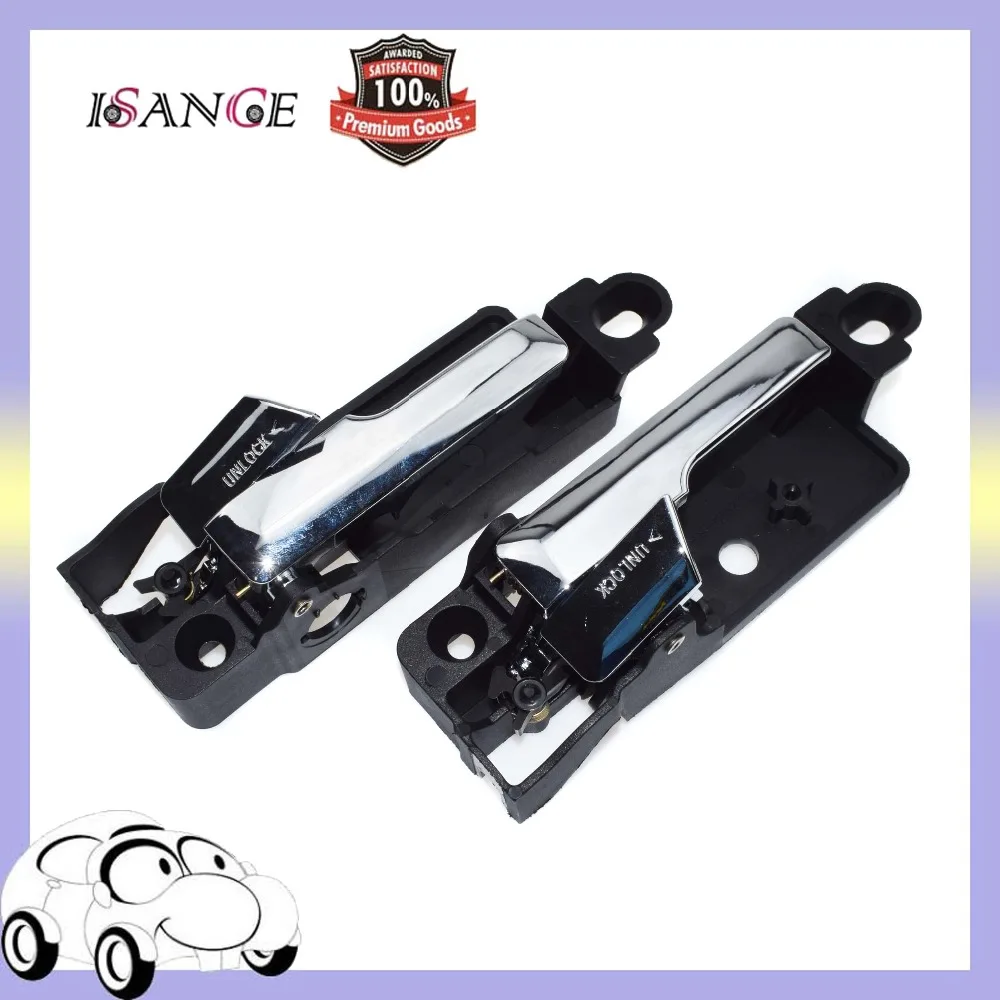 

ISANCE Inside Door Handle Rear Left Right Pair For Lincoln MKZ 07-12 / Zephyr 2006 / Ford Fusion 06-12 / Mercury Milan 06-11