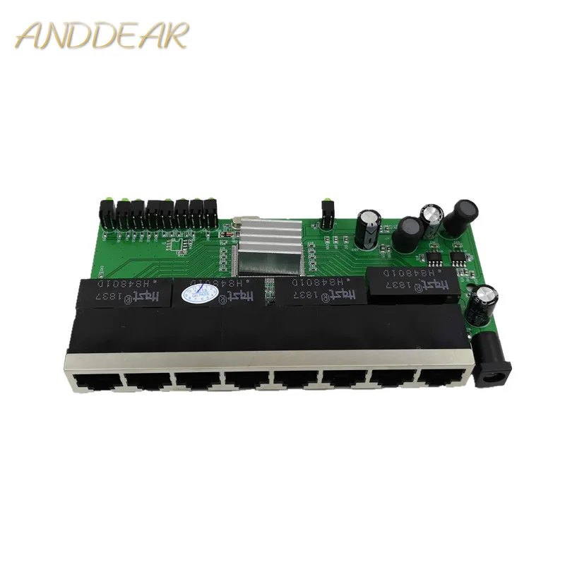 OEM новая модель 8-портовый гигабитный модуль коммутатора Настольный RJ45 Ethernet
