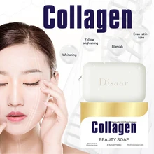 Мыло ручной работы коллаген силовой лифтинг крем для лица Очищающее Средство Питательное глубокое Очищающая, отбеливающая уход за кожей против морщин против старения
