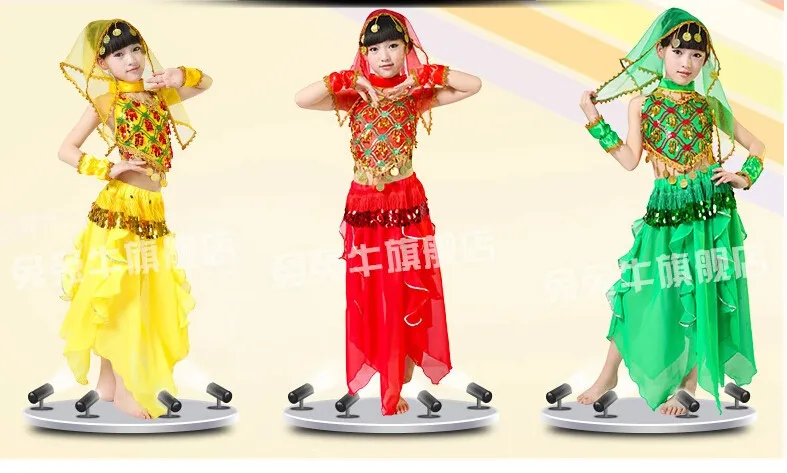 DB23588 kids belly dance costumes-5