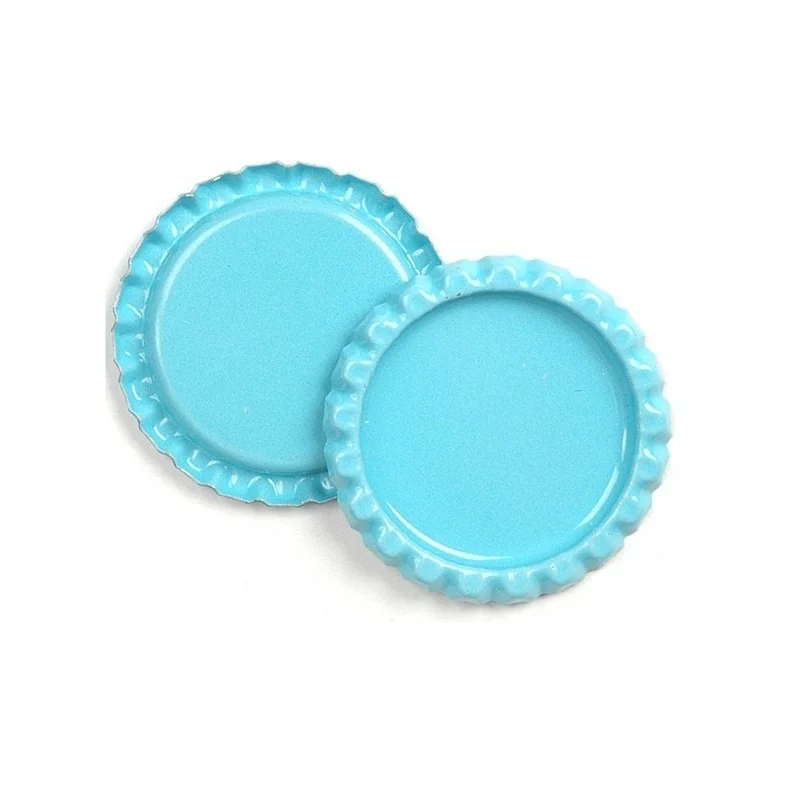 Tinplate Crown Bottle Caps For Epoxy Stickers And DIY Crafts Jewelry