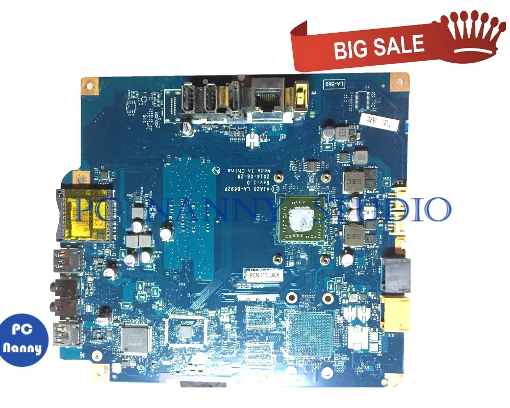 

PC NANNY FOR lenovo C2005 Laptop Motherboard LA-B692P A8-6410 5B20H03405 tested