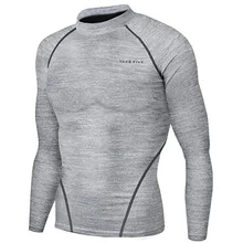 Дай пять Для мужчин Сжатия Под Базовый Слои Топ плотно NT004