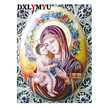 

3D DIY Diamond Mosaic Diamond Painting Cross Stitch Kits Diamond Fence Embroidery Beautiful Wreaths Home Decor