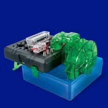 Watercart DIY образования Творческий эксперимент по физике технология, цепь эксперимент DIY крутите колесо центробежного насоса