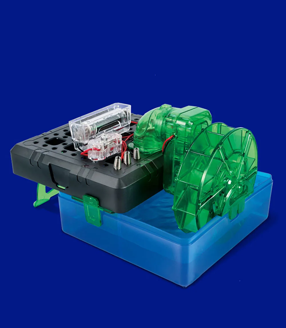 

watercart DIY Science Education Creative Physics Experiment Technology Circuit experiment DIY Spin the Wheel centrifugal pump