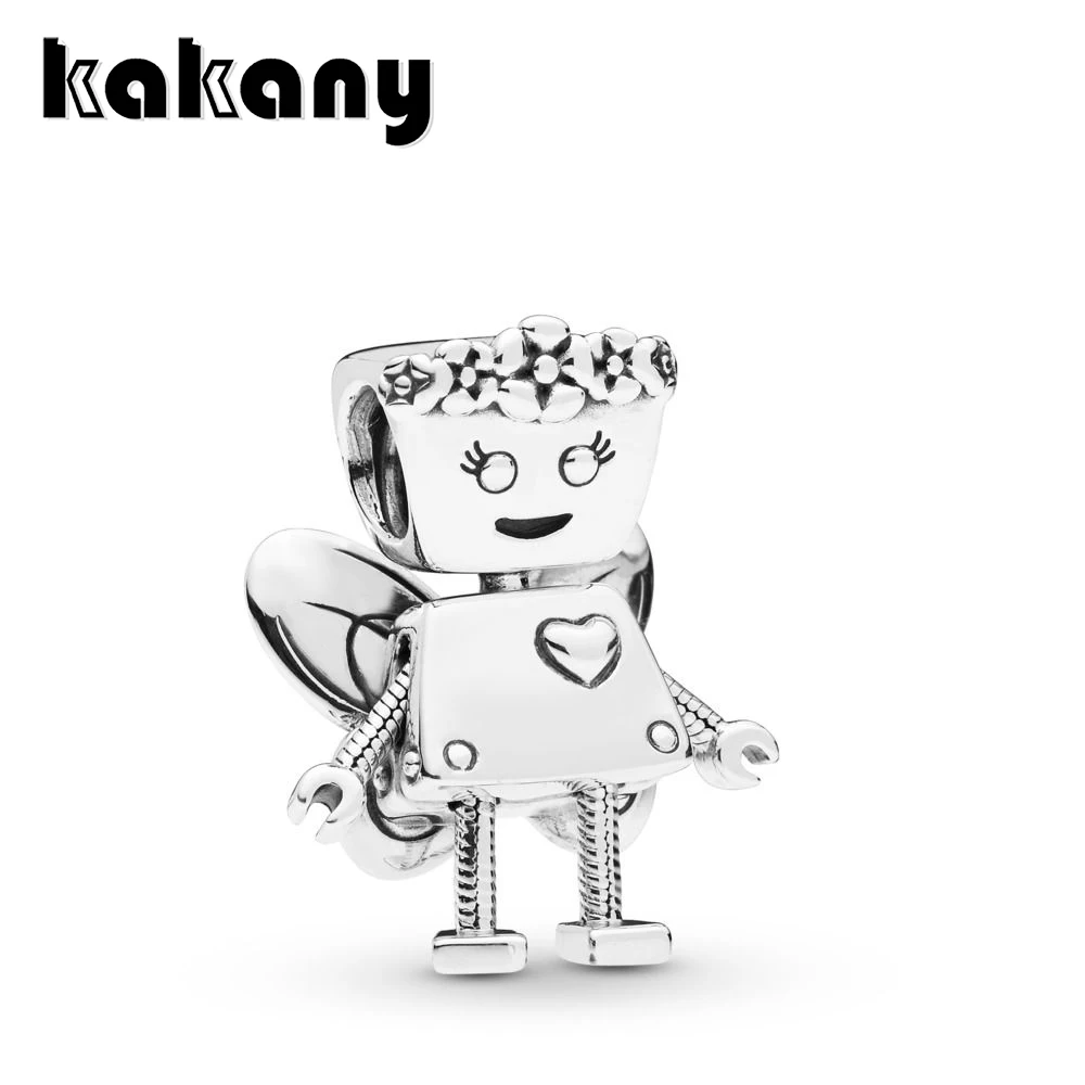 

KAKANY FLORAL BELLA BOT CHARM Beads Suitable for Original style bracelets and necklaces Original DIY925 sterling silver jewelry