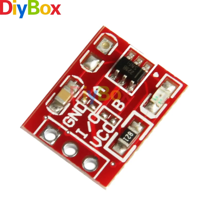 2 шт. Новый TTP223 емкостный сенсорный переключатель Self-замок модуль для Arduino