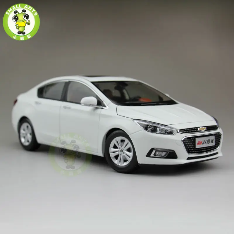 1:18 Chevrolet New Cruze литая модель автомобиля Белый