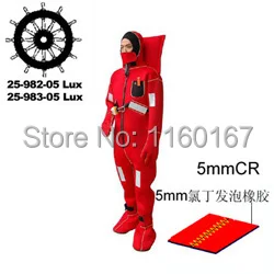 DBF II изоляционные погружные костюмы из неопреновой резины 5 мм|immersion suit|rubber