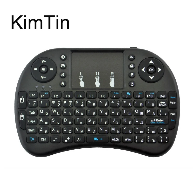 

Mini 2.4G Wireless Keyboard with Touchpad For H96 MAX Andriod 8.1 TV Box, Remote Control For H96 Pro Android BOX, Free ship