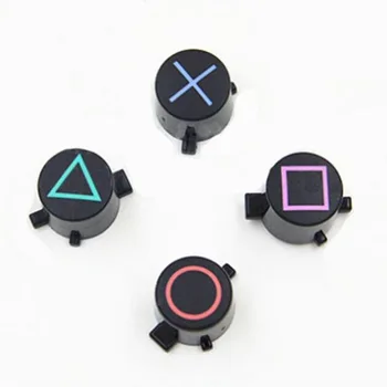 

4 Repair Part Replacement for Sony Playstation Dualshock 4 3 DS4 PS4 PS3 Gamepad Controller Circle Square Triangle ABXY X Button