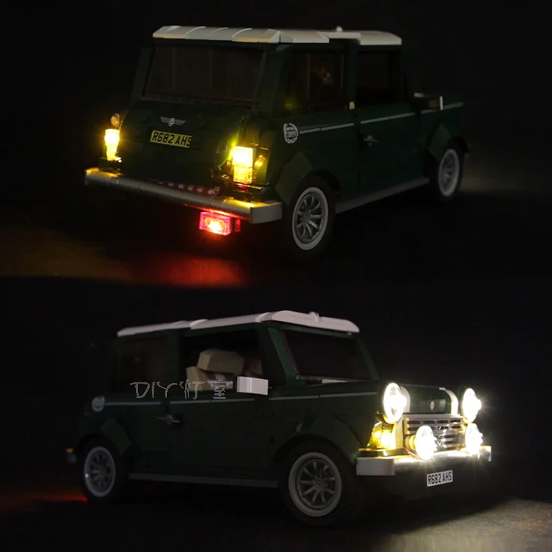 Светодиодные фонари для Lego 10220 создатель города автомобили 10258 Лондонский