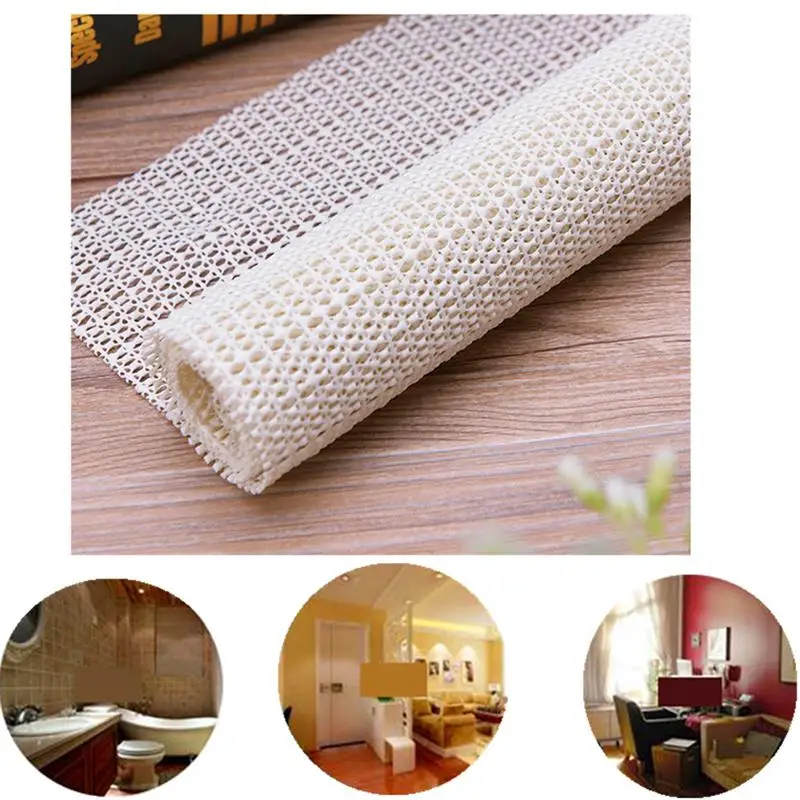 

Non-Slip Mat Non-Adhesive Shelf Liner Machine Washable Bath Mat