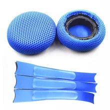 Original fabric ear pads earpads cushion cover for SONY Playstation Silver Wired Stero Headset Headphones PS4 PS3 PS VITA Original fabric ear pads earpads cushion cover for SONY Playstation Silver Wired Stero Headset Headphones PS4 PS3 PS VITA