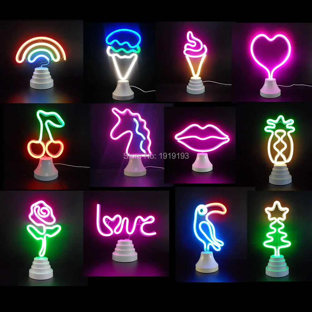 led