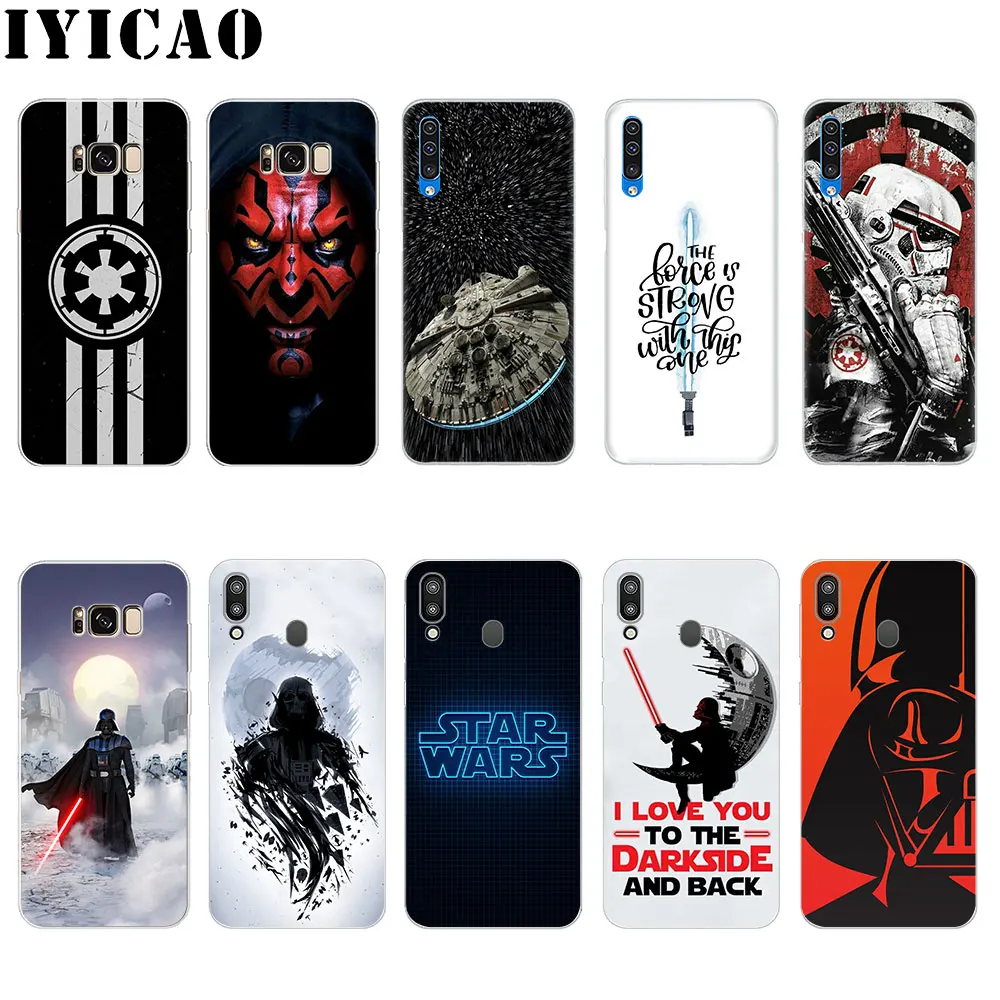 IYICAO &quotЗвездные войны&quot Жесткий Чехол для Samsung Galaxy A3 A5 2015 2016 2017 A6 A7 A8 A9 плюс 2018
