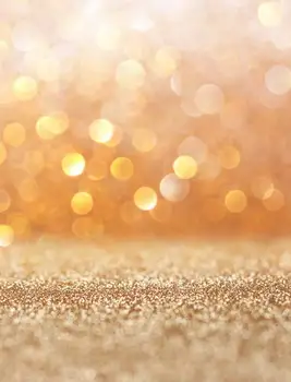 

Golden Halo Bokeh Backgrounds Vinyl cloth High quality Computer printed wedding backdrop