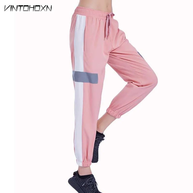 

Women Casual Loose Sporting Runs Gymming Pants Yogaing Exercise Fitness Sweatpants Workout Women's Clothing Trousers 18207