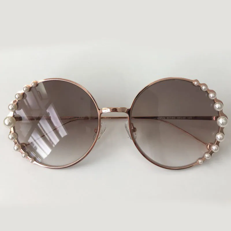 Marke Sunglasses no4 Sonnenbrille Sunglasses Vintage Neue Feminino Designer No1 Frauen no3 no2 Sunglasses De Perle Sol 2018 Sunglasses Runde Qualität Oculos Hohe wTYpwqx4