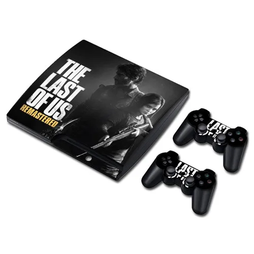 Последняя из нас наклейка на кожу для PS3 Slim playstation 3 консоль и контроллеры для PS3 Skins Наклейка виниловая - Цвет: 1085