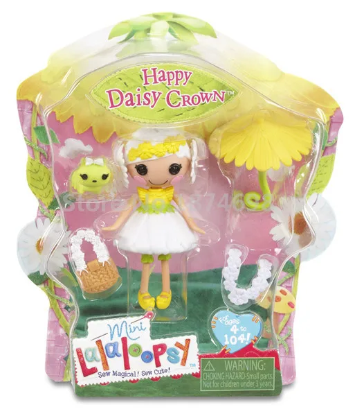 Игрушки Мини Lalaloopsy кукла цветочный сад серия Роза Бутон Маргаритка Корона золотистые лепестки Bluebell фигурка куклы Девочки рождественские подарки