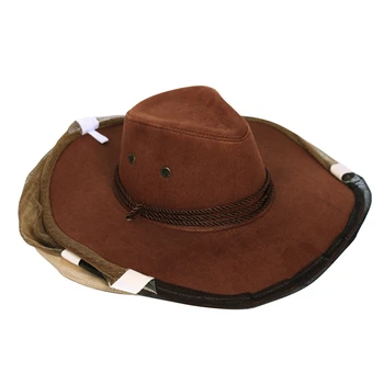 

Coffee Color Universal Size Beekeeper Beekeeping Anti-bite Hat Cap with Face Protective Net for Outdoor Anti-mosquito Mask Cap