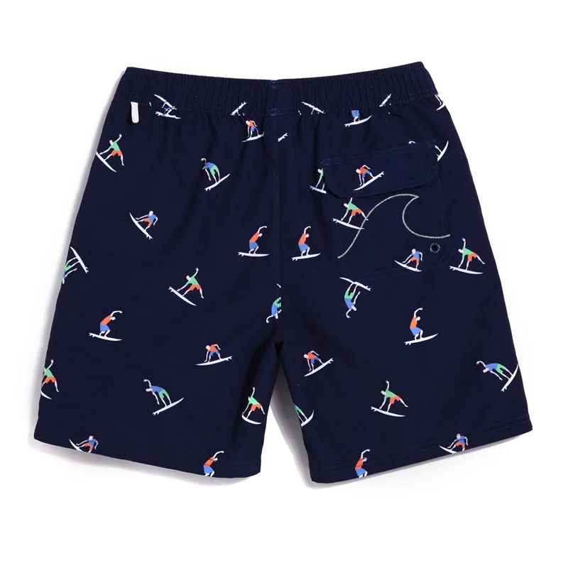 Gailang Brand Men Beach Shorts Boxer Trunks Board Shorts Casual Bermuda Men's Swimwear Swimsuits 2017 New Fashion Quick Drying