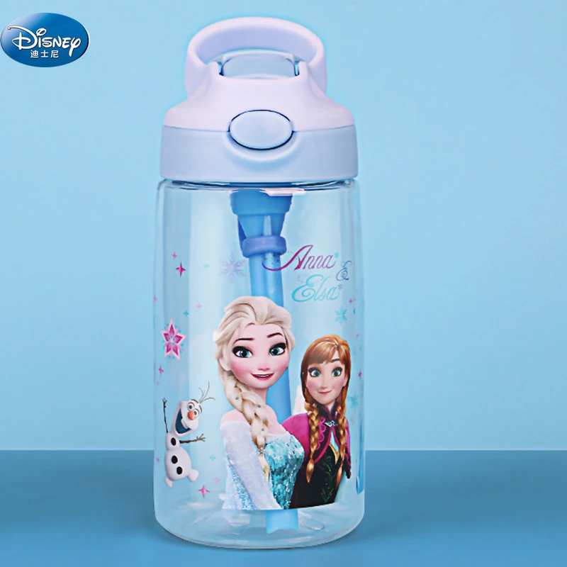 Goede Kids frozen elsa anna Mickey Minnie Voeden Bekers Water Fles Baby prinses Kinderen Jongens auto Meisjes Portable Fles