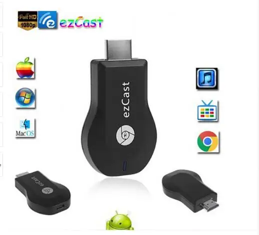 Беспроводной hdmi Wi-Fi дисплей AIR PLAY Ezcast адаптер allshare ТВ-приемник с поддержкой windows ios
