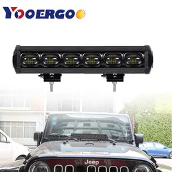 7 дюймов 60 Вт 6D светодио дный Light Bar лампы Offroad Водонепроницаемый 6000 К Универсальный работы лампы