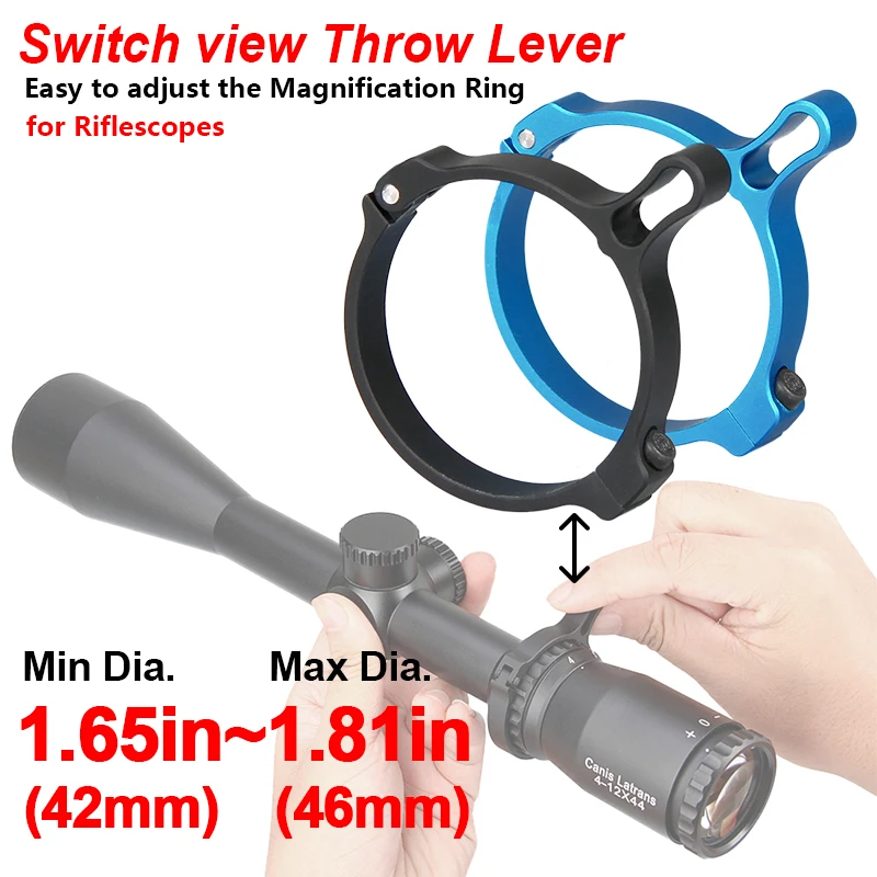 

E.T Dragon Tactical Switch view Throw Lever scope mount for rifle scope gz330132