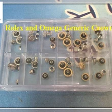24 шт Rlx и Omg универсальный набор часов корона для ремонта часов
