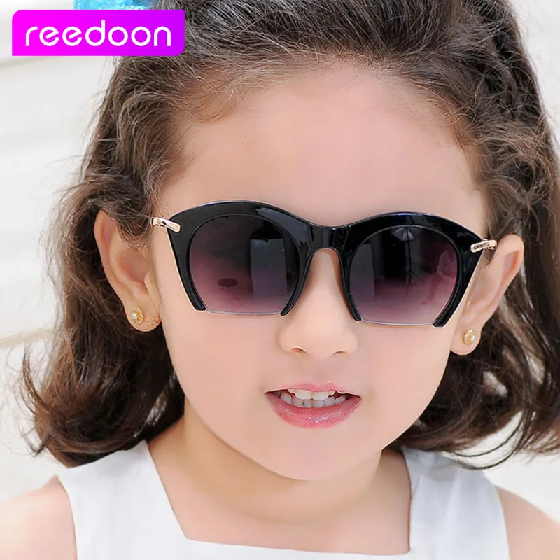 REEDOON Vintage Kids Sunglasses Brand Sun glasses Children Glasses Cute