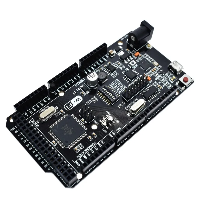 Aeak Mega2560+ Wi-Fi, R3 ATmega2560+ ESP8266 32Мб оперативной памяти, USB-TTL CH340G. Совместимость для Arduino Mega NodeMCU для WeMos ESP8266