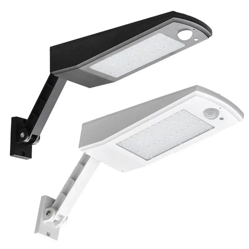 

Garden 48LED Solar Energy LED Bulb Light Wall Lamp PIR Sensor Motion 4 Modes With Adjustable Angle Waterproof Outdoor Lamp