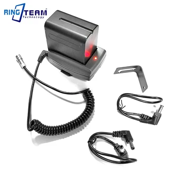 

NP-F970 Battery DC 12V Power Supply System Mount Adapter Plate Holder for BMPCC 6K BMPCC6K Blackmagic Pocket Cinema Cameras 6K