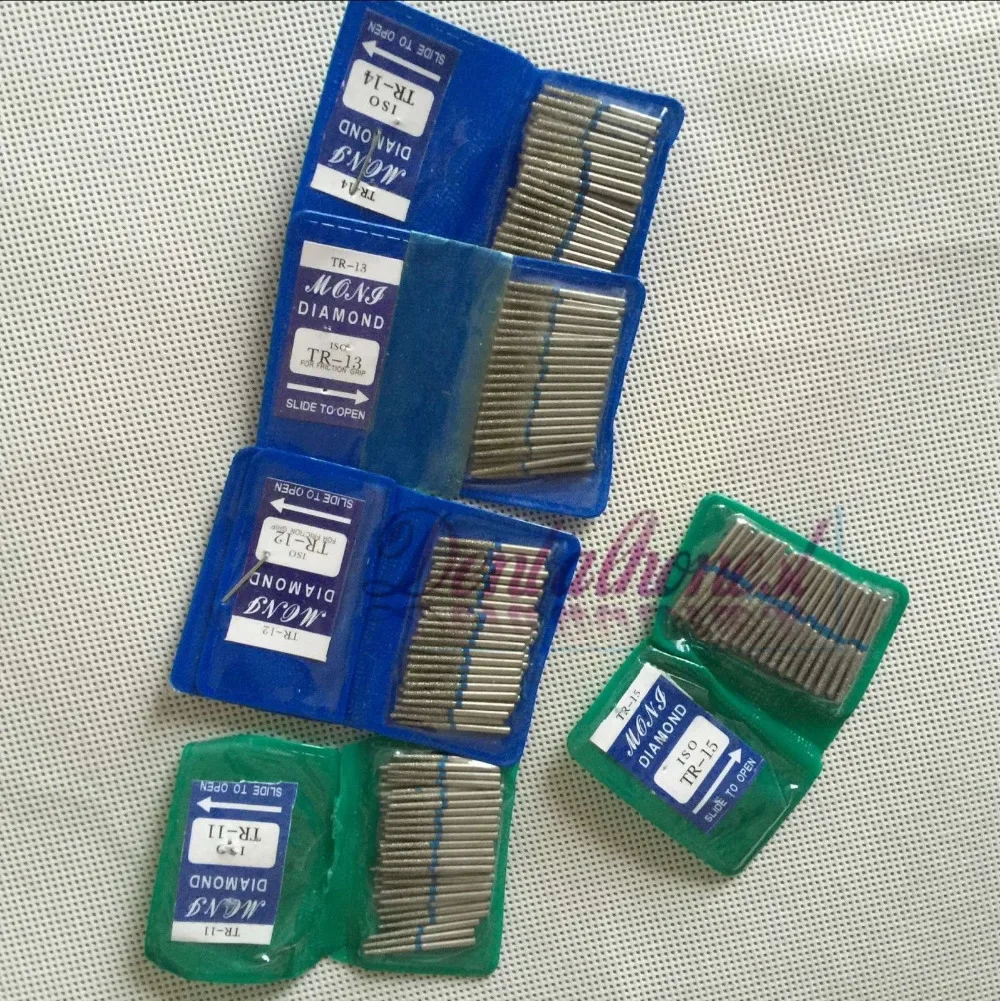 

TR Dental Diamond Polishing FG High Speed Burs Dental Polishing Burs 50PCS/BAG TR-11/12/13/14/15