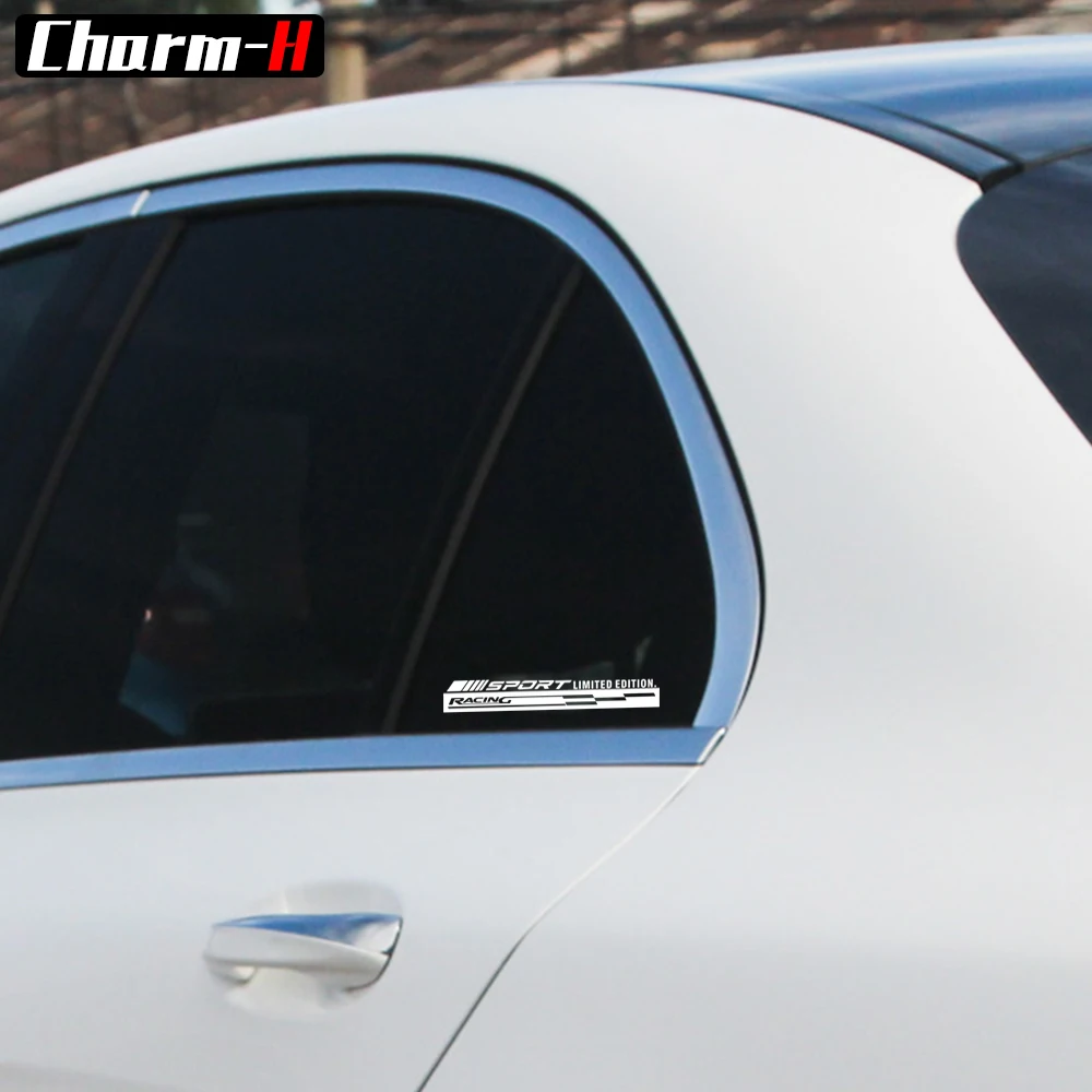

Reflective Racing Decal Window Vinyl Logo Stickers Graphic for Mercedes Benz AMG Sport C E 63 W204 W205 W212 W211 A45 CLA C117