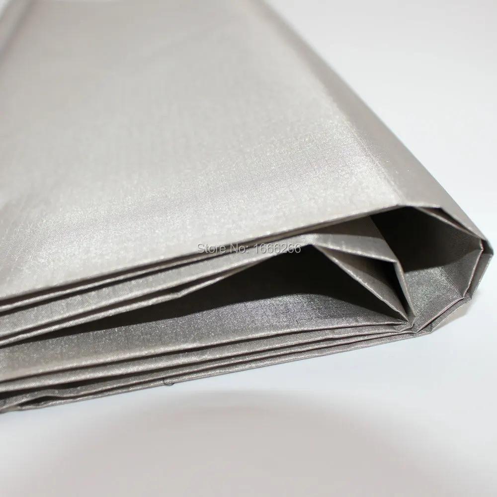RFID67#L base polyester conductor nickel copper RFID blocking fabrics using as wallpaper | Дом и сад