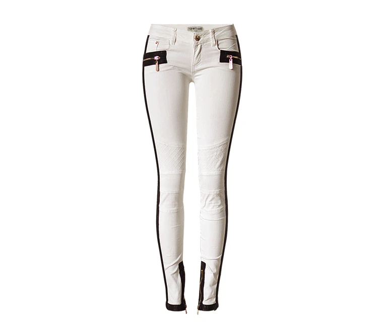 Embroidery Jeans Pants (40)
