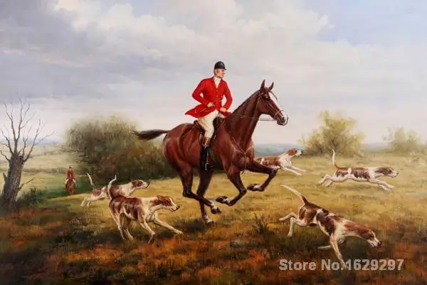 Fox Hunt Oil Painting Fox Hunt Oil Painting