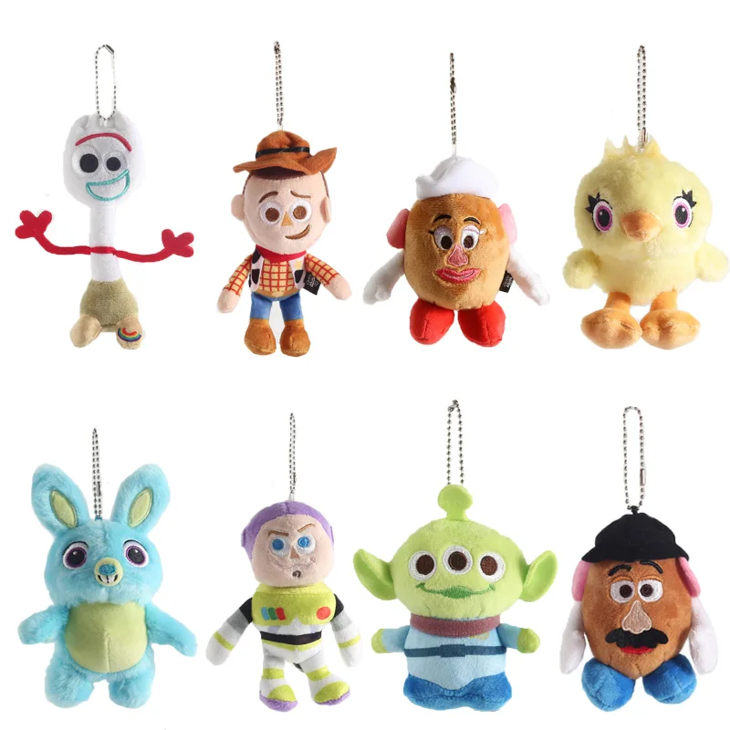 

Movie Toy Story 4 Anime Forky Bunny Woody Alien Buzz Lightyear Rex Jessie Stuffed Doll Cartoon Plush Toys Kids Party Gift