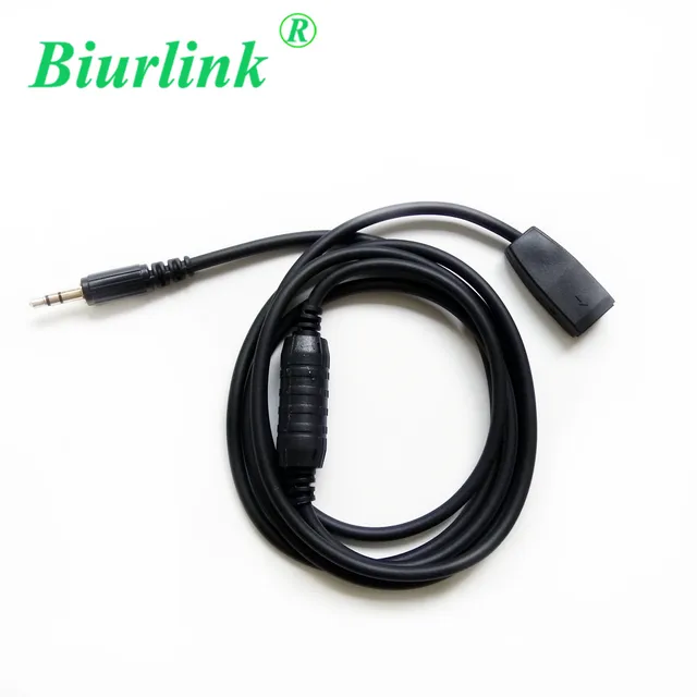 35mm Jack Connector Aux Cable Cd Changer Auxiliary Adapter For Bmw