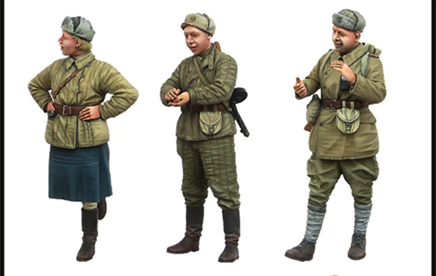 1/35 каучуковая фигурка модель комплект Unassambled Неокрашенная 00E103