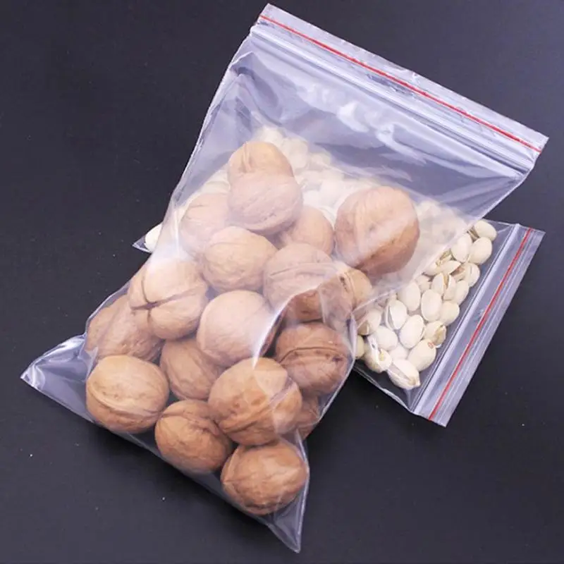 100 шт./лот экологичные маленькие пакеты для овощей многоразовые продуктовые