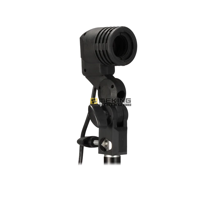 

Meking Single Head Bulb Holder E27 Socket Flash Umbrella Bracket Photo Lighting Bulb Holder For Photography Studio Accessories