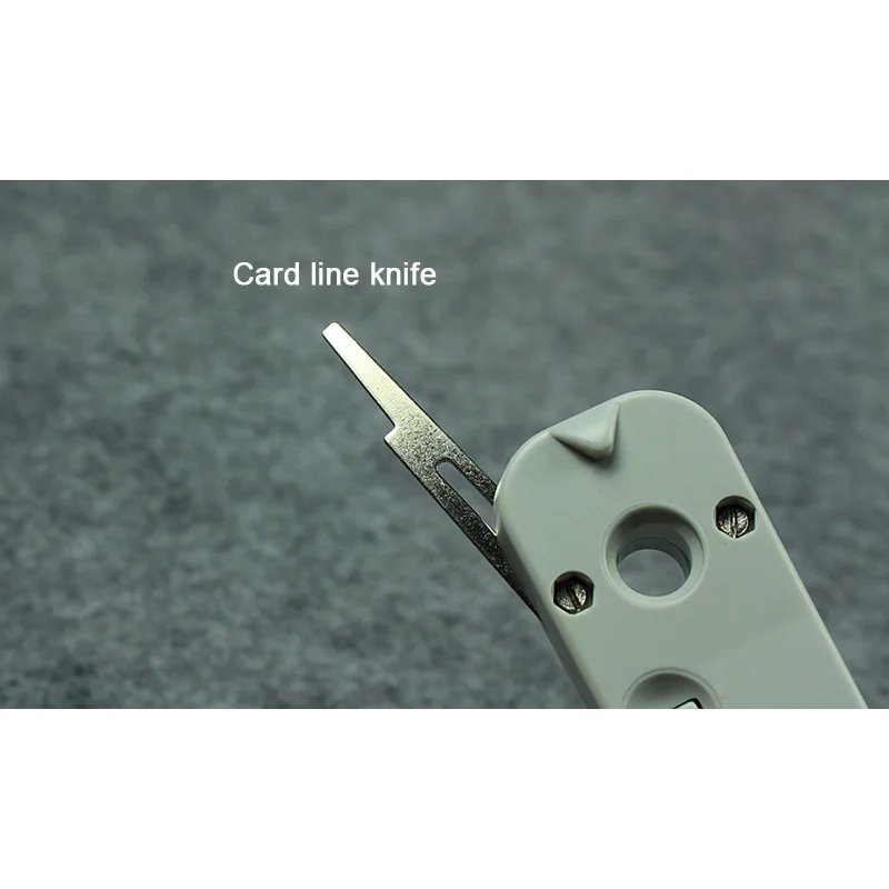 Krone LSA Punch Down Tool 110 Wire Cutter Knife Telecom Pliers For Rj45 Keystone Jack Network Cable Telephone Module Patch Panel