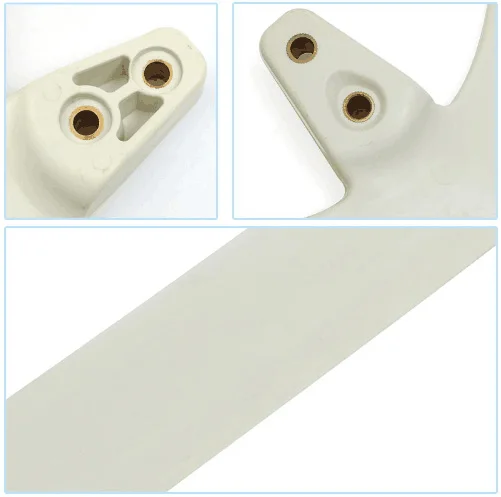 Lâminas de Nylon para Turbina de Vento Gerador de Energia Lâminas de Acessórios Horizontal 400 500 600 Eólica Diy 100 w 200 300 7 400 w 500 w 600 w gerador